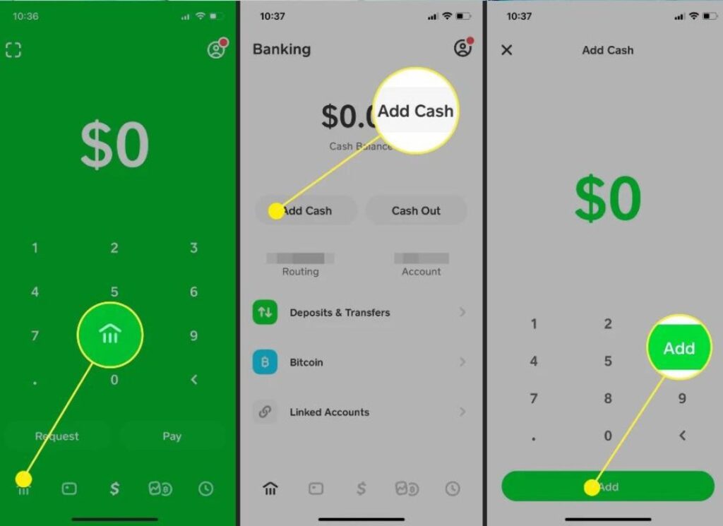 cash app paper money deposit not showing up