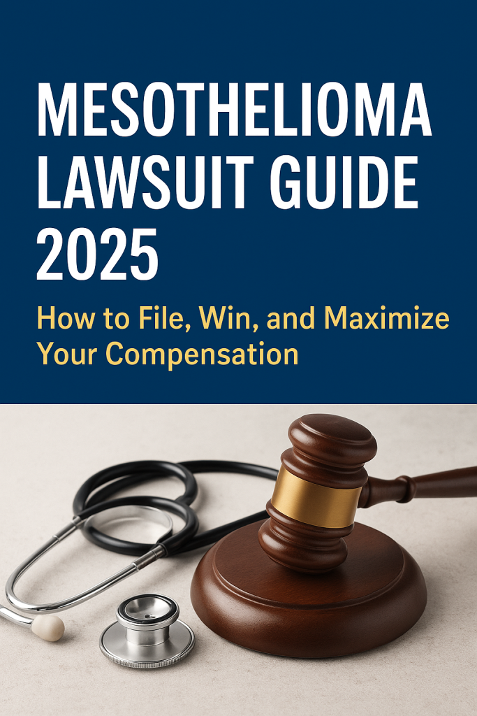 mesothelioma lawsuit legal help