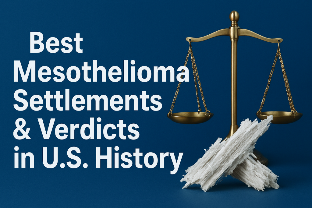 Best Mesothelioma Settlements and Verdicts